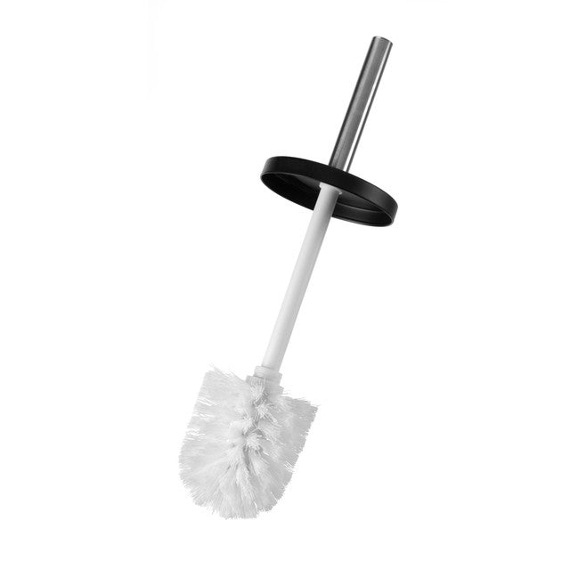 Beldray round metal toilet brush black (British brand)