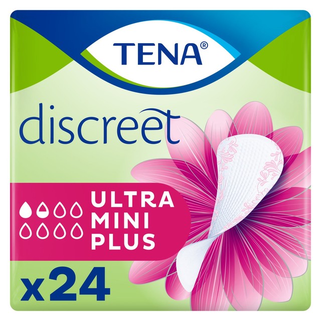 TENA Lady Ultra Mini Plus bladder weakness liners (British brand)