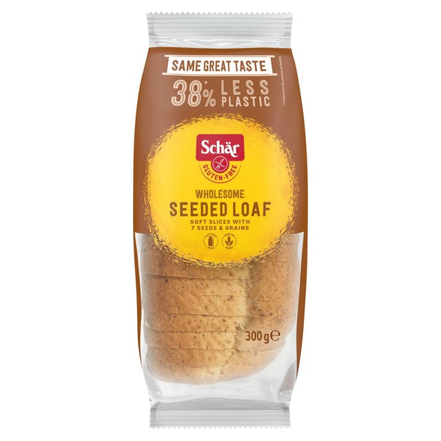 Schar gluten free wholesome seeded loaf 300g (British brand)
