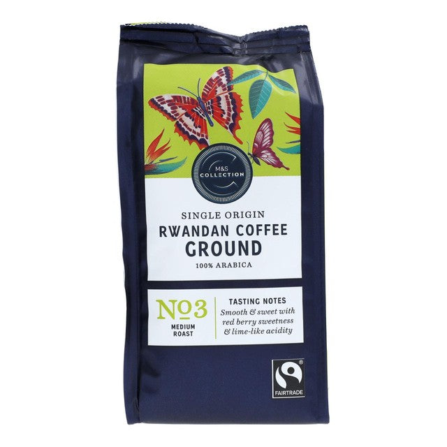 M&S Rwandan ground coffee 227g, imported from the UK