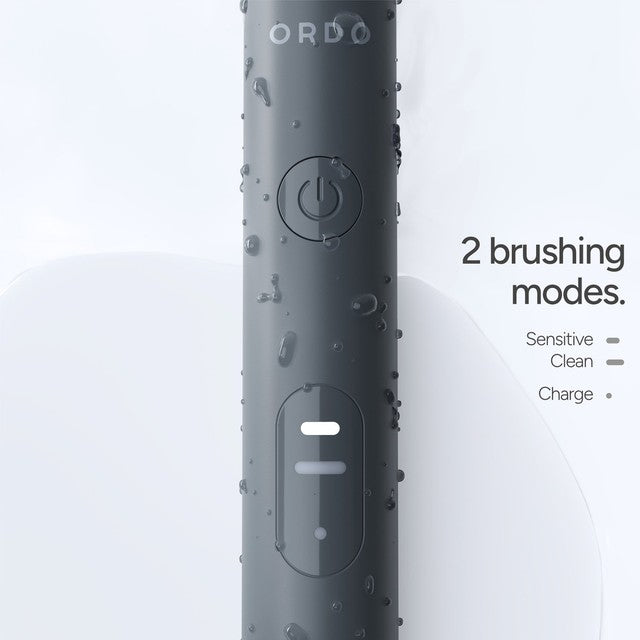 Ordo Electric Toothbrush Stone colour, imported from the UK.