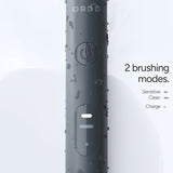Ordo Electric Toothbrush Stone colour, imported from the UK.