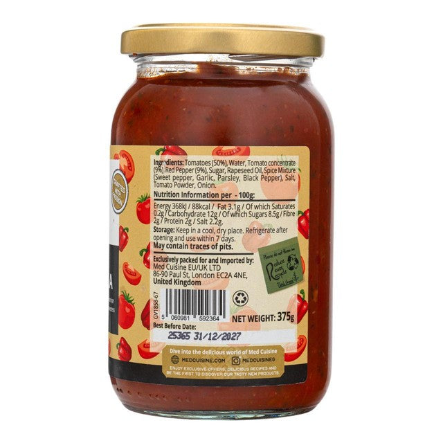 Med Cuisine Red Shakshuka, imported from the UK