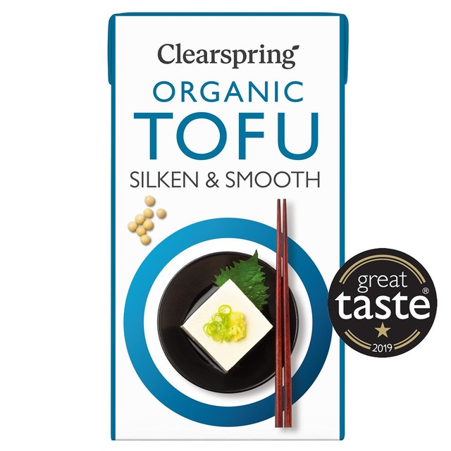 Clearspring silken tofu 300g - British product