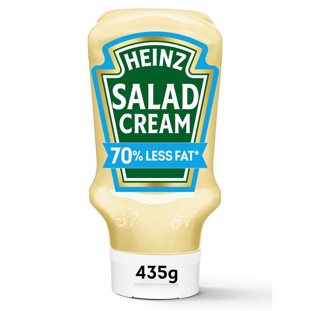 Heinz light salad cream 70% less fat 415g, UK version