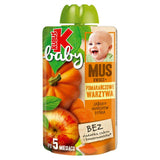 Baby Food Mousse with Apple, Carrot, and Pumpkin 100g for Infants