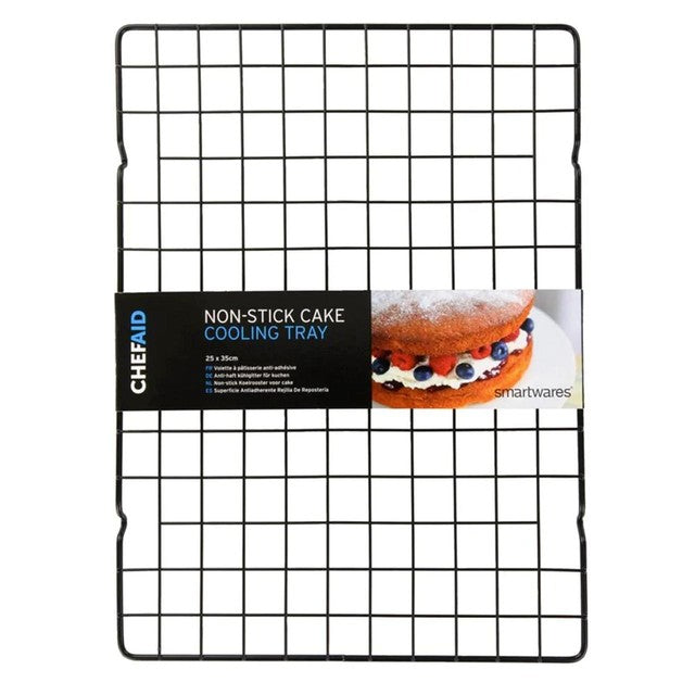 Chef Aid Non Stick Cake Cooling Rack 25x35cm - British product