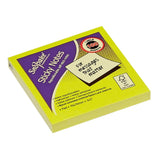 Snopake Neon Sticky Notes 3x3 600 sheets (British brand)
