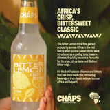 Chaps Premium Bitter Lemon drink - British product