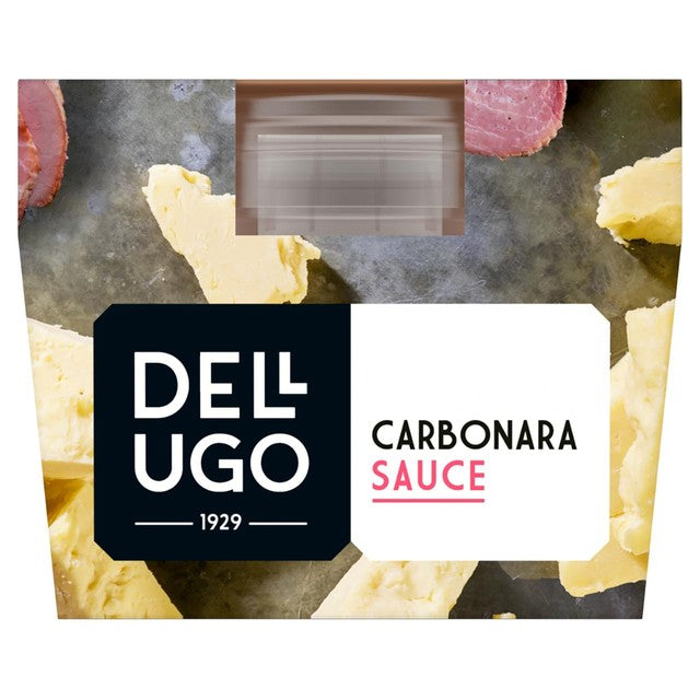 Dell'Ugo carbonara sauce with pancetta and cheese - British brand