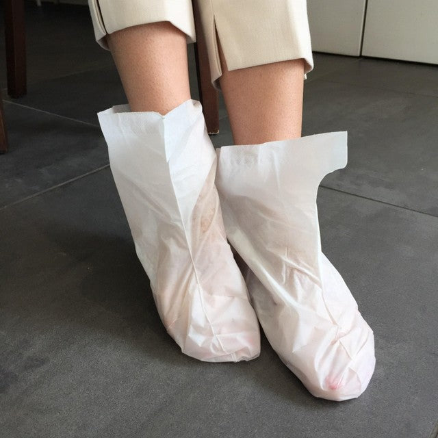 Beauty Pro foot therapy booties with removable toe tips 30g - British product