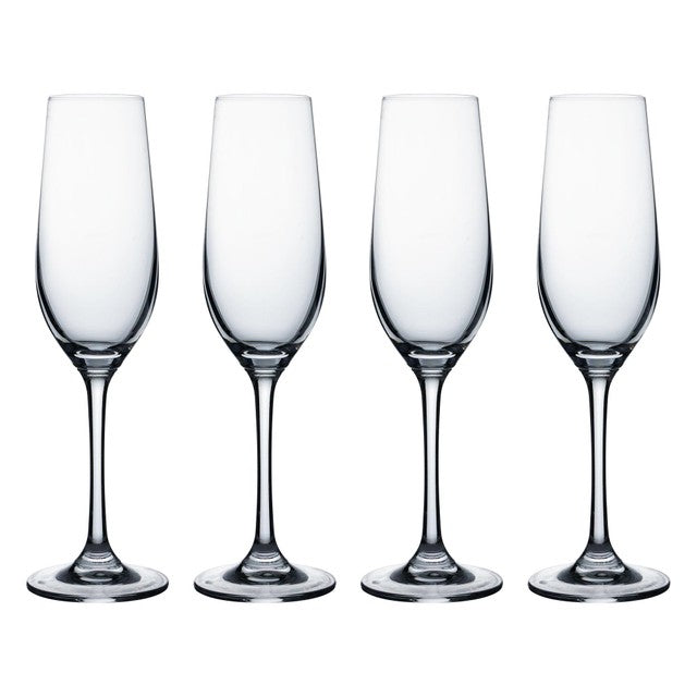 Ravenhead Kings Flute Glasses 20CL, imported from the UK