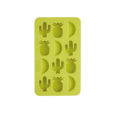 M&S BarCraft Silicone Tropical Shape Ice Cube Tray 22 x 13 x 2 cm- Buy online at McGrocer
