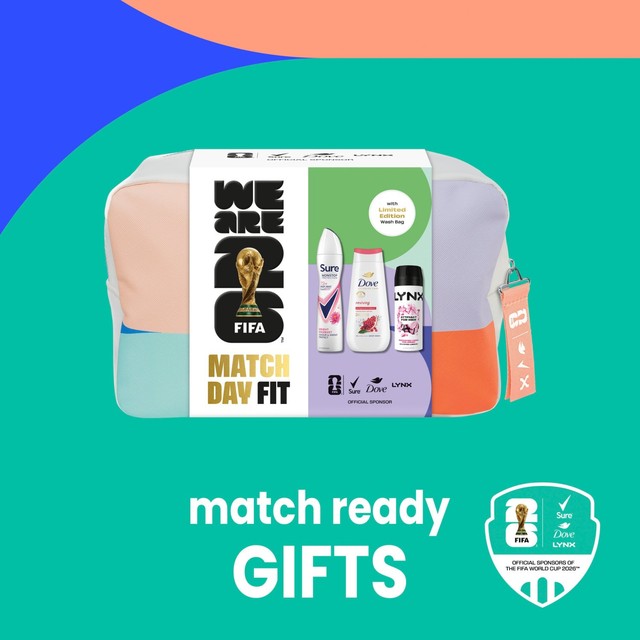 Fifa Kit Bag Washbag for Her Gift Set - British product