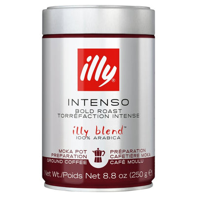 illy Gemahlener Intesno Röstkaffee Moka