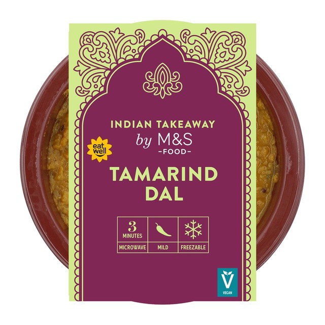 M&S Tamarind Dal 250g, imported from the UK