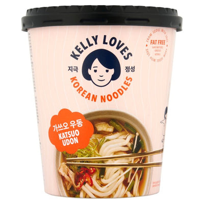 M&S Kelly Loves Korean Katsuo Udon Noodles Pot 186g- Buy online at McGrocer