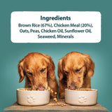 Burns Original Chicken & Brown Rice Dry Dog Food 2kg - British product