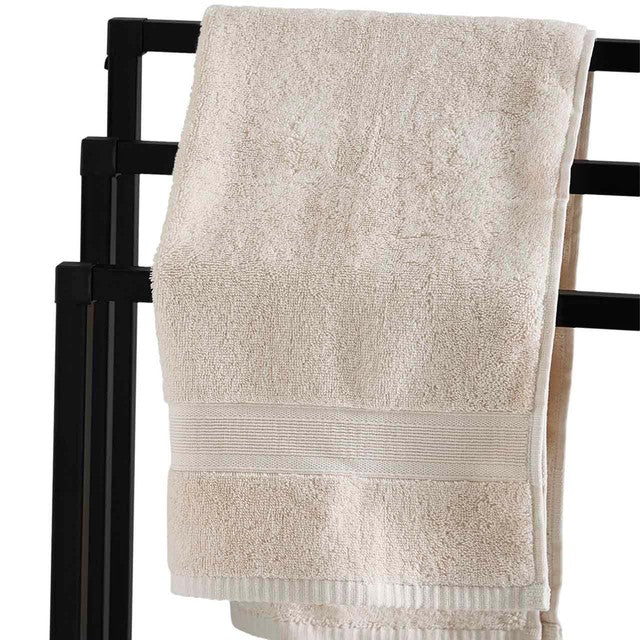 M&S Collection Pure Cotton Towel Bath Sheet Cream, imported from the UK