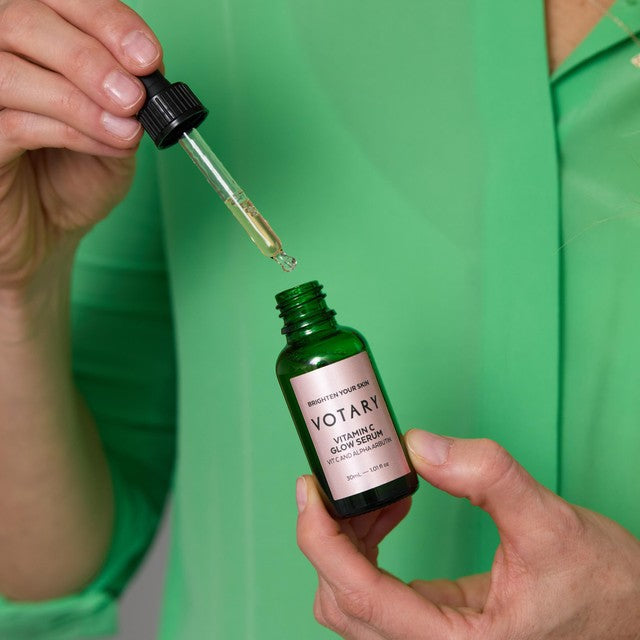 Votary Vitamin C Serum with Alpha Arbutin 30ml, imported from the UK