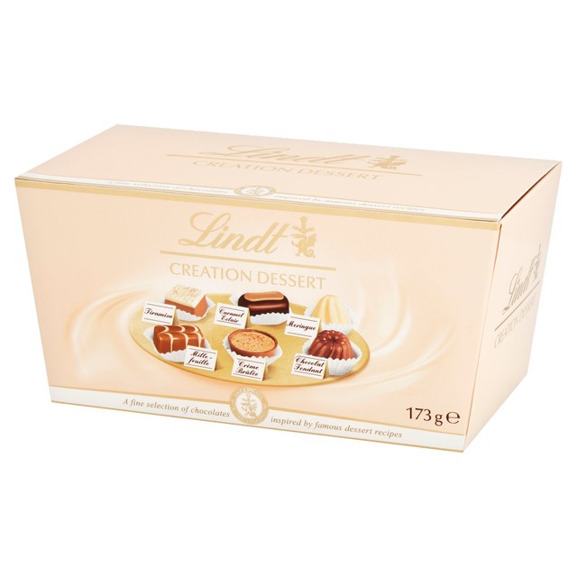 Lindt Creation Dessert Assortment chocolate box 173g, UK version