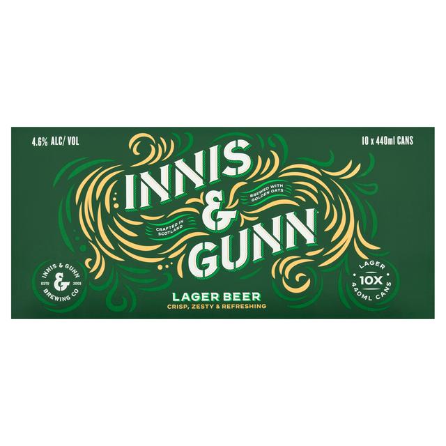 Innis  Gunn Lager Beer 10 x 440ml