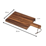 Tala chunky handled acacia board 35x18cm, imported from the UK