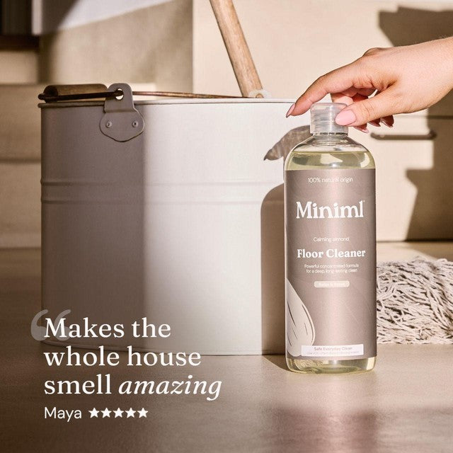 Miniml Nutty Almond floor cleaner 5L, imported from the UK
