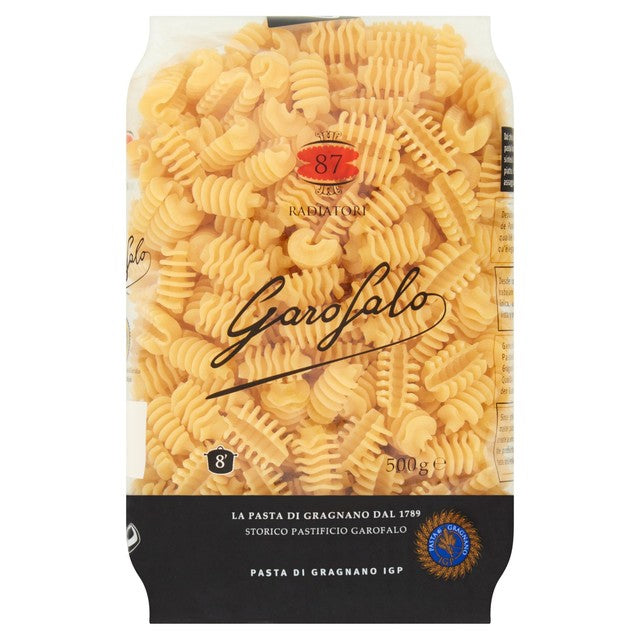 Garofalo Radiatori Pasta 500g, UK version