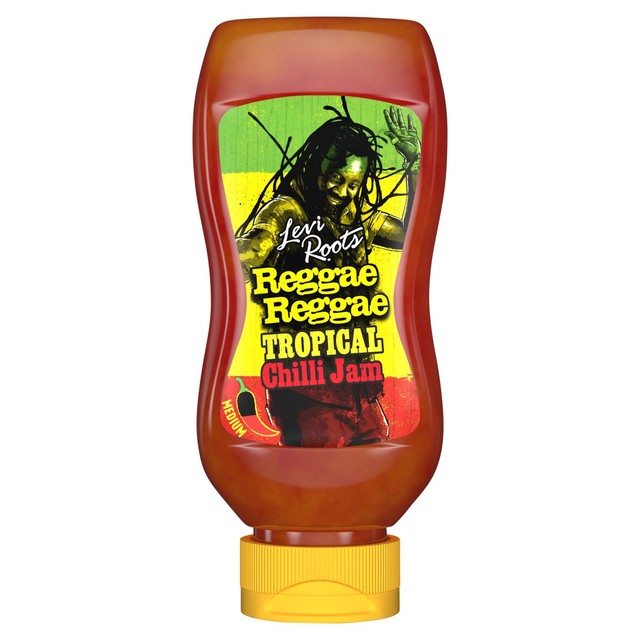 Levi Roots Reggae Reggae Tropical Chilli Jam 300g, UK version