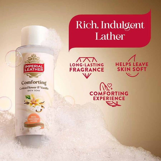 Imperial Leather Bubble Bath Cotton Flower Vanilla 500ml, UK version