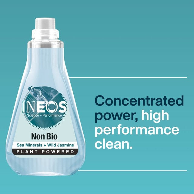 INEOS Non Bio Laundry Liquid Sea Minerals Wild Jasmine 1L, UK version