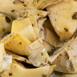 Realfoods artichoke hearts in herb marinade 190g, imported from the UK