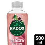 Radox Feel Detoxed bath soak 500ml, imported from the UK