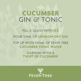 Fever-Tree light cucumber tonic water 500ml - British product