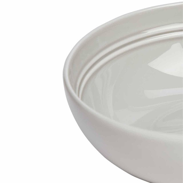 M&S porcelain cereal bowl light grey, imported from the UK