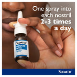 Sudafed blocked nose relief nasal spray 15ml (British brand)