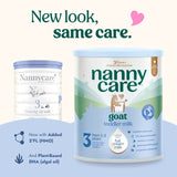 Nanny Care goat stage 3 toddler milk formula 800g, imported from the UK