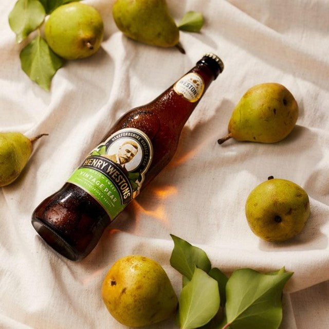 Henry Weston Vintage Pear cider 500ml, UK version