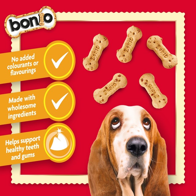 Bonio Meaty Chip dog biscuits 400g - British product
