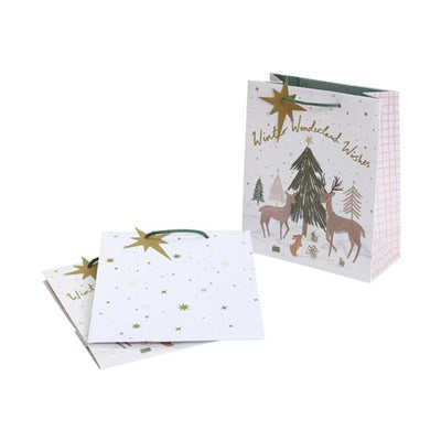 Sainsburys Sainsburys Home Deer Star Multipack Medium Bag 3pk- Buy online at McGrocer