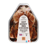 M&S Hot Honey BBQ whole chicken 2.373kg, imported from the UK