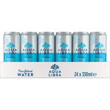 Aqua Libra still filtered water cans 330ml - British product