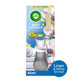 Airwick Linen and White Orchid reed diffuser - British product