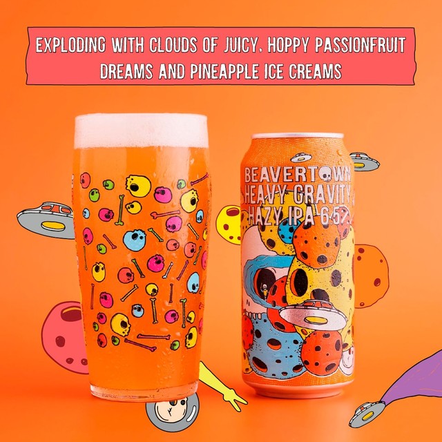 Beavertown Hazy IPA beer 440ml - British product