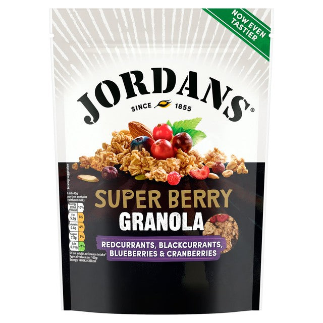 Jordans Super Berry Granola Breakfast Cereal 500g, UK version