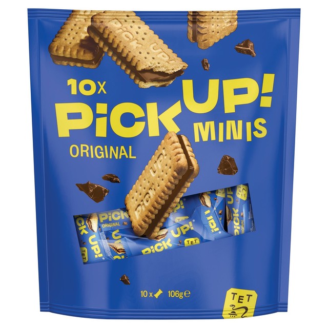 Bahlsen Pick Up! Minis Milk Chocolate Bars 10 pack - British product