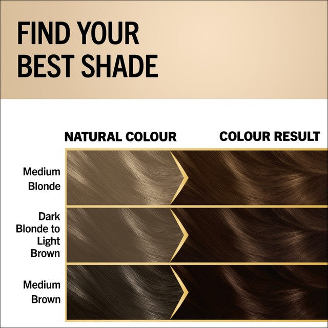 Schwarzkopf hair dye Gold Brown 4-60 115ml (British brand)