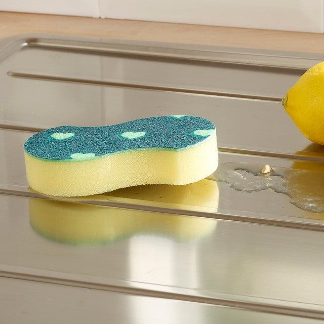 Spontex Easy Sponge Scourers with Comfort Grip (British brand)