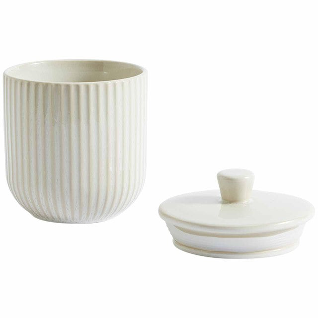 M&S Small Cream Storage Jar, imported from the UK